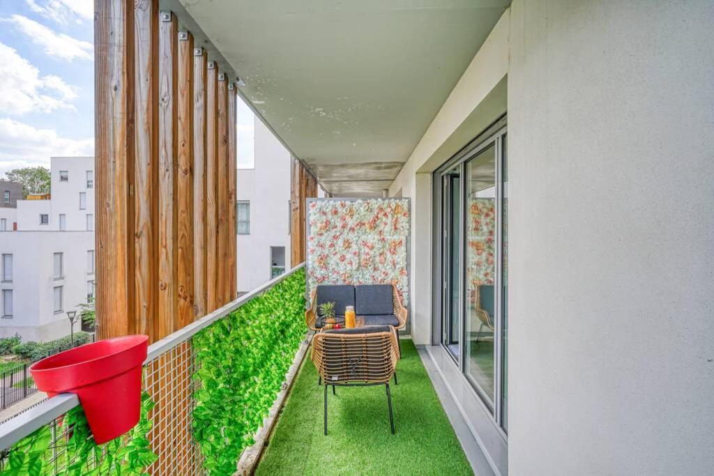 Апартаменты T2 Luxe Proche Paris Terrasse Parking Prive Витри-сюр-Сен Экстерьер фото
