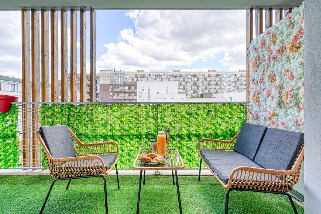 Апартаменты T2 Luxe Proche Paris Terrasse Parking Prive Витри-сюр-Сен Экстерьер фото